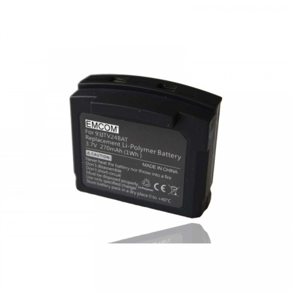 Akku für Amplicomms TV2400, TV2410, TV2500, TV2510, wie 93ITV24BAT, 3.7V, 270mAh