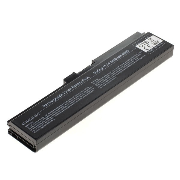 Akku für Toshiba Satellite Pro M300, L630, L640, L670, Satellite A660, C660, wie PABAS117, 4400 mAh