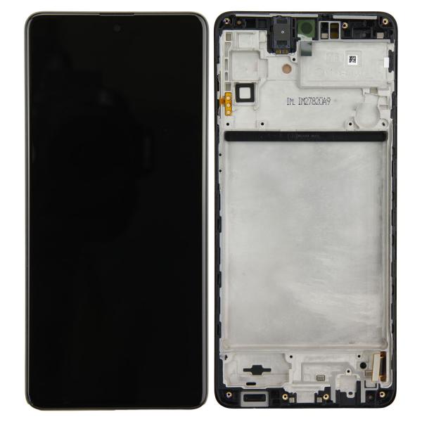 LCD-Kompletteinheit für Samsung Galaxy M51 M515F, schwarz