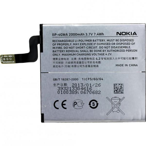 Akku Nokia Original BP-4GWA für Lumia 625, Lumia 720