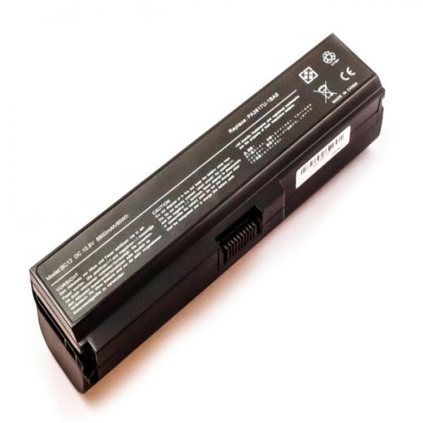 Hochleistungs-Akku für Toshiba Satellite A600, C600, L630, L750, wie, PA3816U-1BRS, 8800 mAh