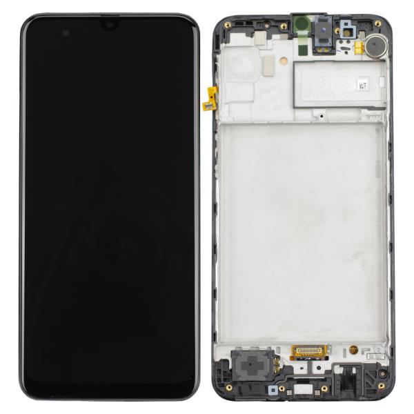 LCD-Kompletteinheit für Samsung Galaxy M31 M315F/DS, schwarz