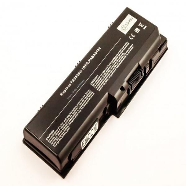 Akku für Toshiba Satellite L350, L355, P200, P205, P300, P305, X200, X205, wie PA3536U, 4400 mAh