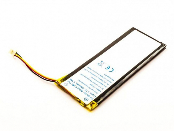 Akku für Becker Active 6 LMU Plus, wie 334517373442, SR3840100, 1550 mAh