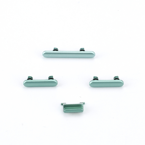 Seitentasten-Set, passend für iPhone 11, grün