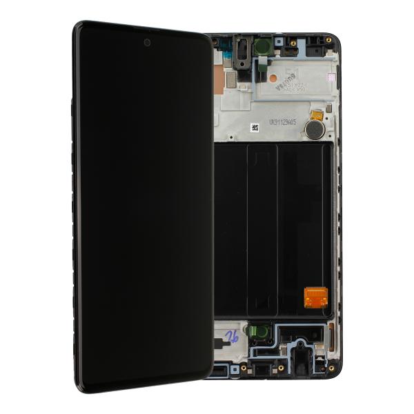 LCD-Kompletteinheit für Samsung Galaxy A51 A515F, schwarz
