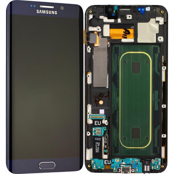 Komplett LCD &amp; Toucheinheit für Samsung Galaxy S6 Edge+ G928F, schwarz
