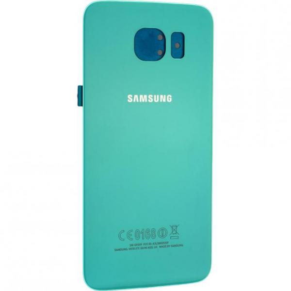 Akkudeckel für Samsung Galaxy S6 G920, blau, wie GH82-09706D