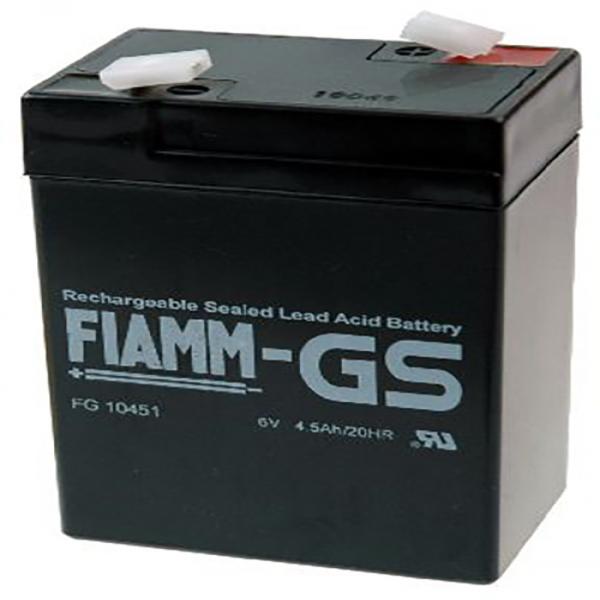 Blei-Akku Fiamm FG10451, 6 Volt, 4,5 Ah