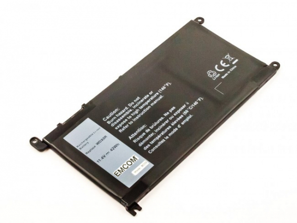 Akku für Dell Inspiron 13 5378, 3MF PRO-D1508TS, 15 5568, wie T2JX4, 17368-0027, T2JX4, 3680 mAh