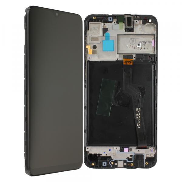 LCD-Kompletteinheit für Samsung Galaxy A10 A105, schwarz