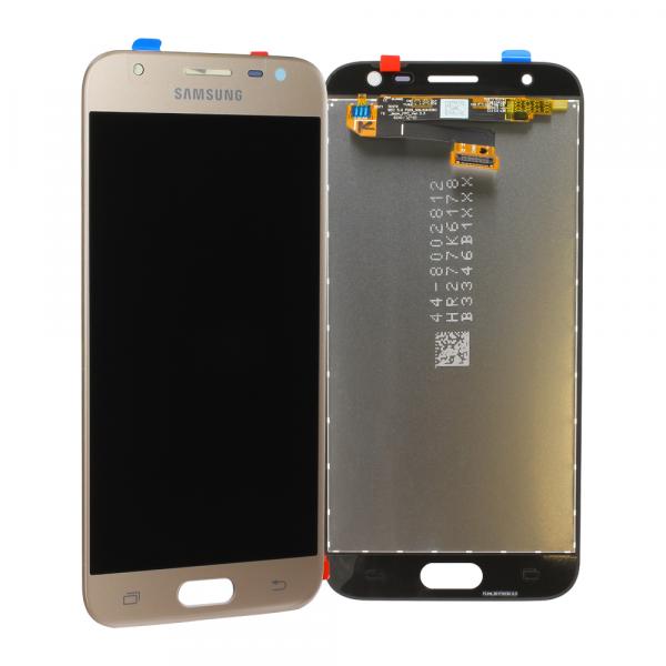 LCD-Display & Toucheinheit ohne Displayrahmen für Samsung Galaxy J3 2017 J330, gold