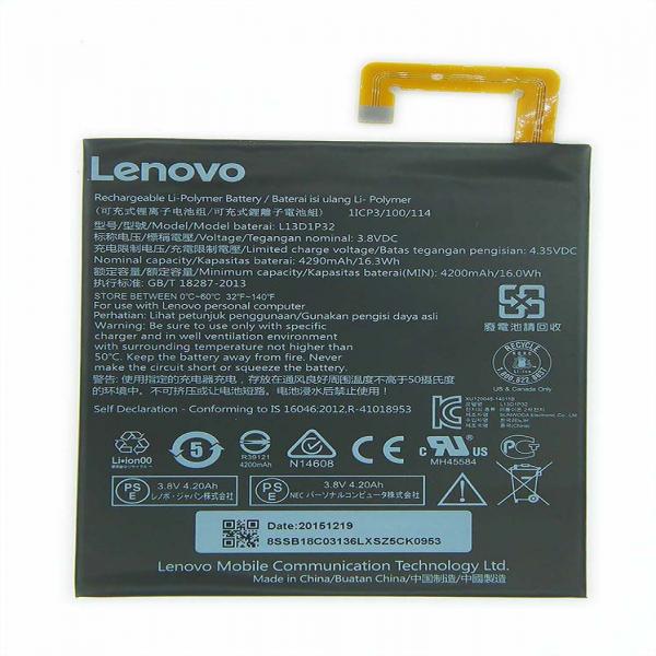 Akku Original für Lenovo IdeaTab A8-50 A5500, S5000, wie L13D1P32