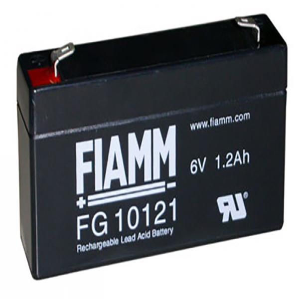 Blei-Akku Fiamm FG10121, 6 Volt, 1,2 Ah