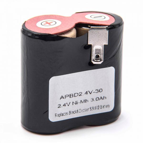 Akku für Akku-Sauger Black & Decker Classic HC400, HC410, HC411, HC420, HC430, wie 520102, 3Ah