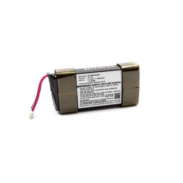 Akku für Sony SRS-X33, wie ST-03, Li-Polymer, 7.4, 1900 mAh