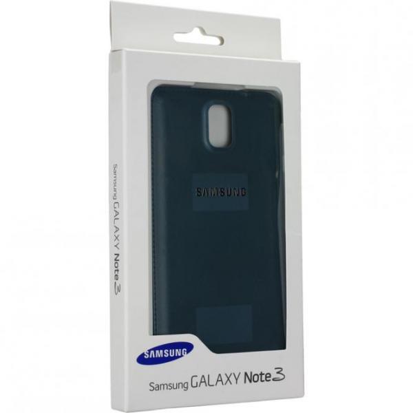 Original Akkudeckel für Samsung Galaxy Note 3, blau, im Blister