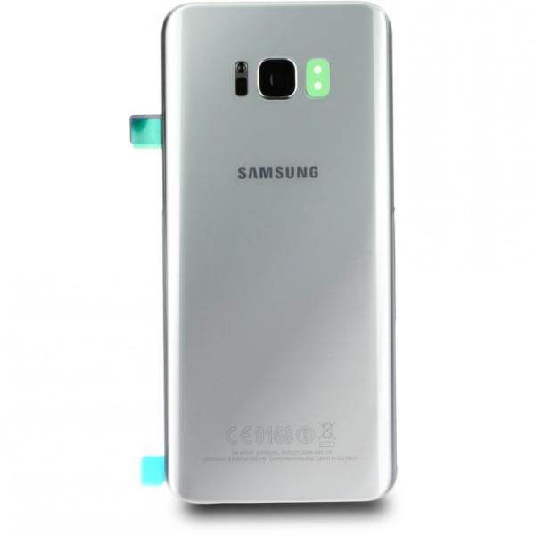 Akkudeckel für Samsung Galaxy S8 Plus G955F, silber