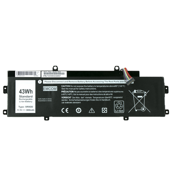 Akku wie Dell 5R9DD, KTCCN, XKPD0 für Dell Chromebook 11 (3120), P22T, 3800 mAh, 11.1V