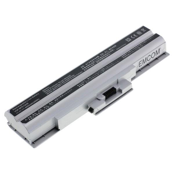 Akku für Sony VAIO VGN-AW, VGN-BZ, VGN-CS, VGN-NS, VGN-NW, VGN-PCG, wie BPS13, BPS21, 4.4 Ah, silber