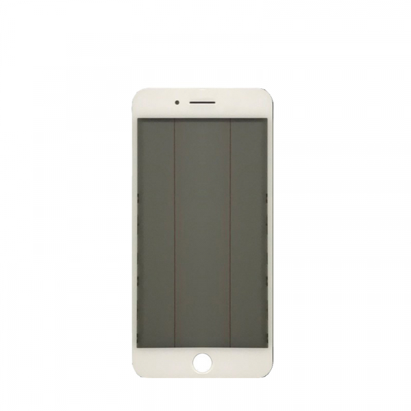 Kaltgepresstes Display-Frontglas mit Rahmen, OCA und Polarisator für iPhone 6, weiß