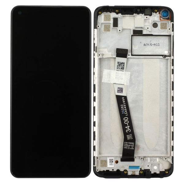 LCD-Kompletteinheit für Xiaomi Redmi Note 9, Midnight Grey