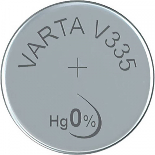 Varta Uhrenbatterie 335, wie V335, 1.55V, 5mAh