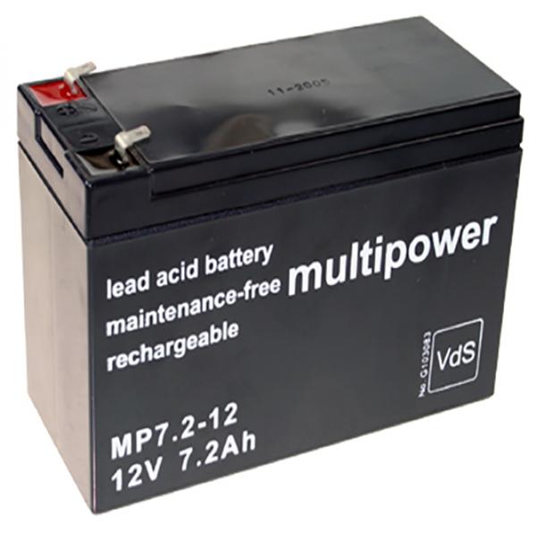 Blei-Akku Multipower MP7.2-12, 12 Volt, 7,2 Ah
