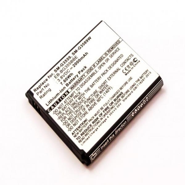 Akku für Samsung Galaxy Core 2 G355, wie EB-BG355BBE, B450BC, B450BU