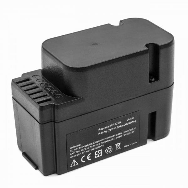 Akku für Worx Landroid L1500i WG978E, M WG794E, M800 WG790E.1, wie WA3225, 28 V, 2000 mAh