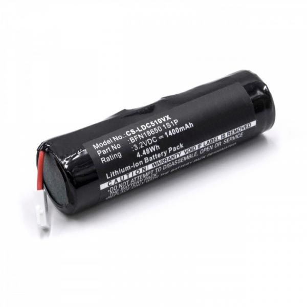 Akku für Akku-Sauger Leifheit Dry&Clean 51000, 51002, 51113, 51114, wie BFN18650 1S1P, 1,4Ah