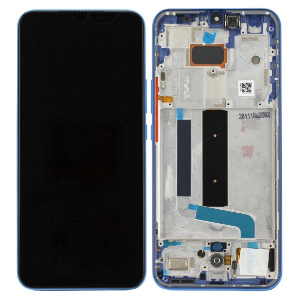 LCD-Kompletteinheit für Xiaomi Mi 10 Lite 5G, Aurora Blue