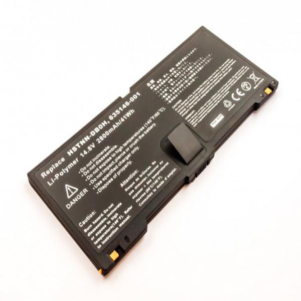 Akku für Hewlett-Packard ProBook 5330m, wie 635146-001, FN04, HSTNN-DB0H, QK648AA, 2800mAh