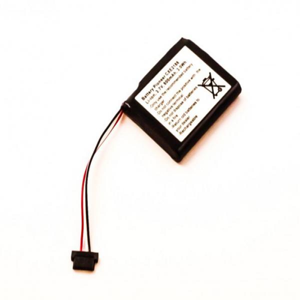 Akku für Pioneer AVIC-F320BT, CXE2188, wie 338937010176, Li-Ion, 3.7V, 800mAh