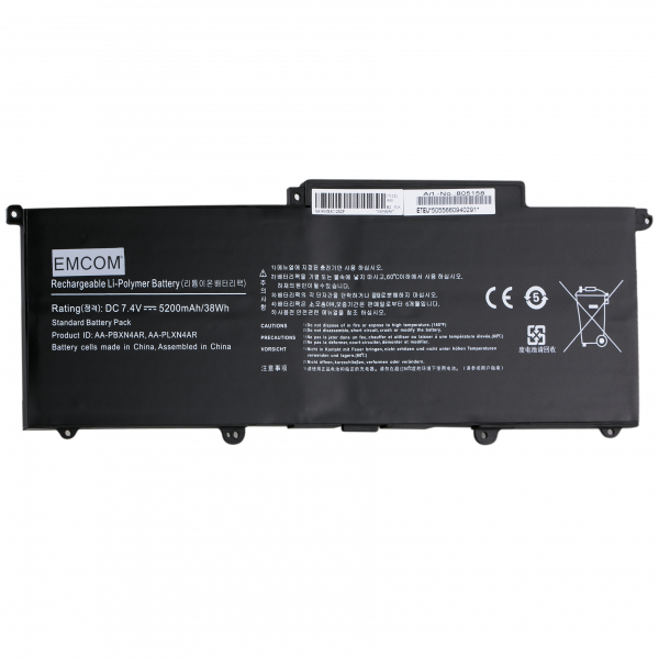 Akku für Samsung Ativ Book 9 NP900X3B, 900X3C, NT900X3B, wie AA-PBXN4AR, AA-PLXN4AR