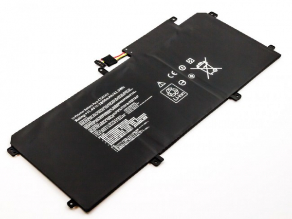 Akku wie C31N1411, für Asus Zenbook U305CA, U305F, U305FA, UX305CA, UX305FA, 11.4V, 3800mAh, Li-Ion