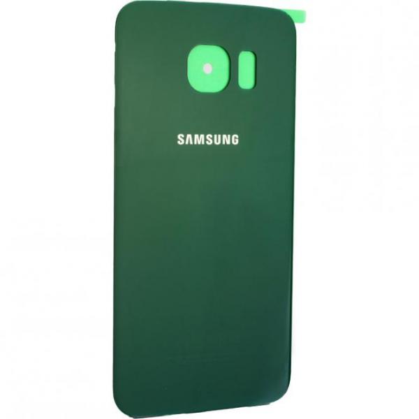 Akkudeckel für Samsung Galaxy S6 Edge G925F, grün, wie GH82-09602E