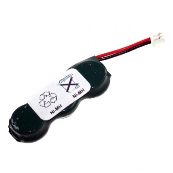 BackUp / CMOS Akku 3/X40H mit Stecker, 3.6V, 40 mAh