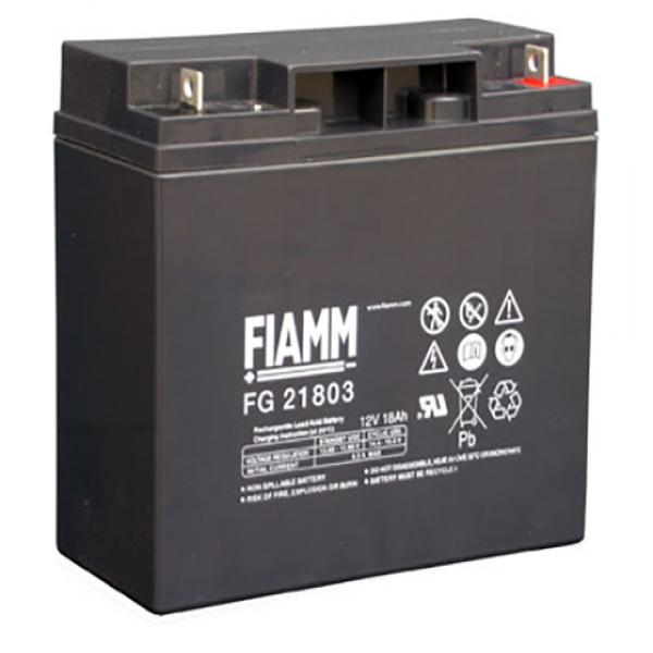 Blei-Akku Fiamm FG21803, M5 Schraubanschluss, 12 Volt, 18 Ah