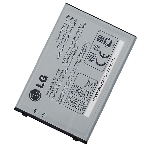 Akku Original LG LGIP-400N für GM750, GT360, GT540 Optimus, GW620, GX500, Optimus M, P500, P550