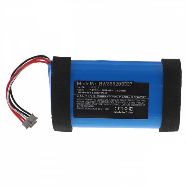 Akku für Sony SRS-HG1, SRS-HG110, SRS-HG2, wie LIS2213, Li-Ionen, 7,4 V, 3000 mAh