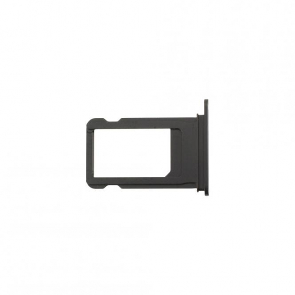 SIM Tray / SIM-Kartenhalter für iPhone 7 Plus, glänzend schwarz