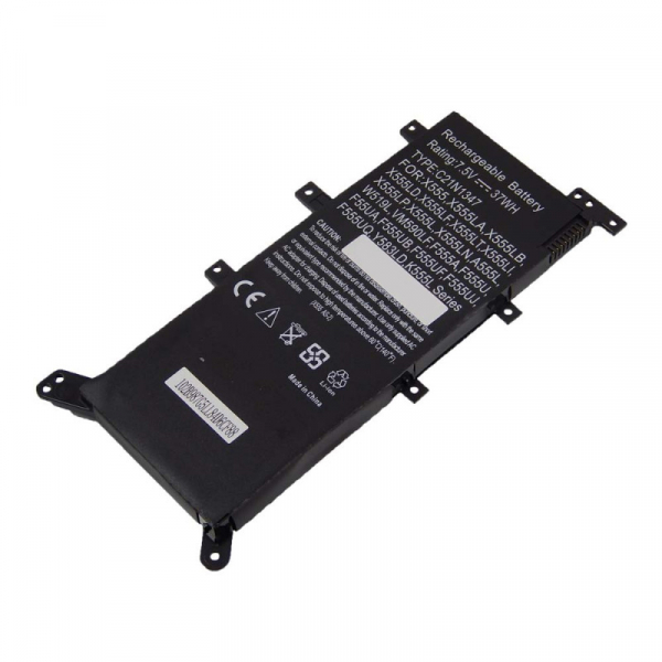 Akku für Asus A555, F555, VivoBook 4000, DX992, F51, X455, wie 0B200-01000000, 7,5 V, 4900 mAh