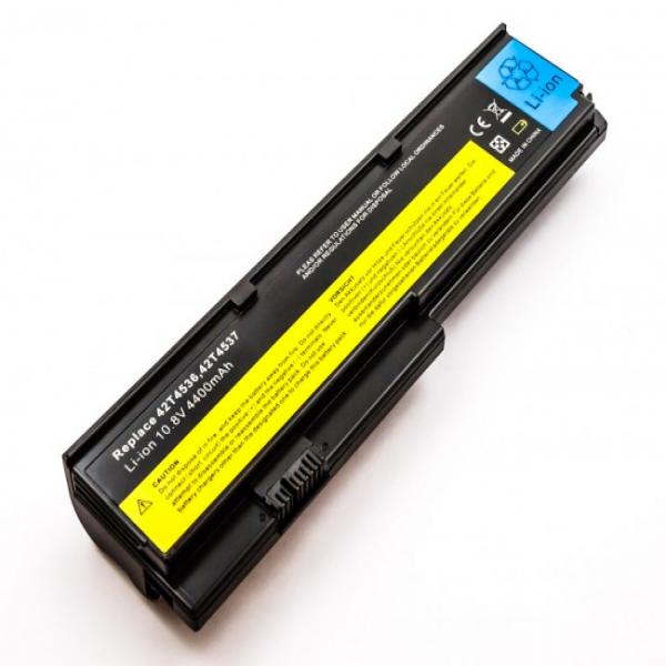 Hochleistungs-Akku für Lenovo ThinkPad X200, X201, wie 42T4534, 42T4537, 4.400mAh