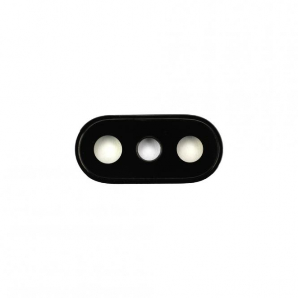 Kamera-Linse mit Ramen für iPhone X, schwarz